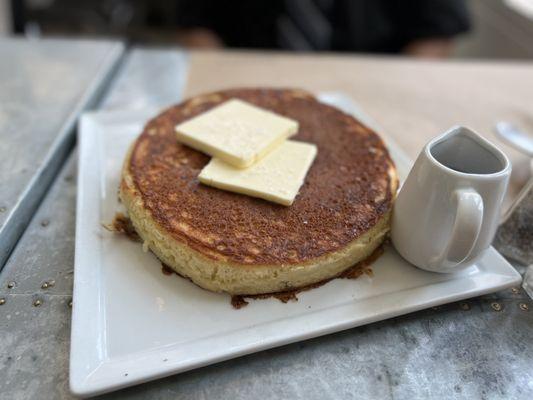 Giant buttermilk pancake