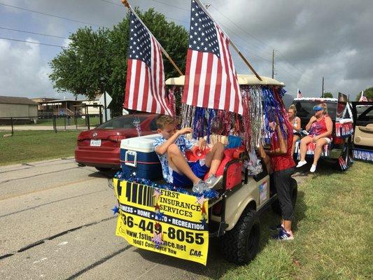 Proud to be an American in the birthplace of Texas