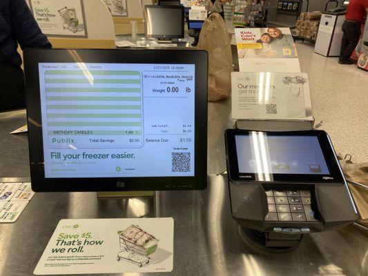 Publix Golf/Boynton checkout