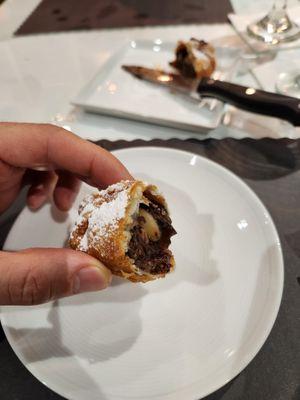 Chocolate empanada