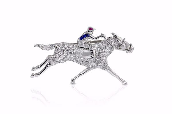 Oscar Heyman Platinum Diamond Horse