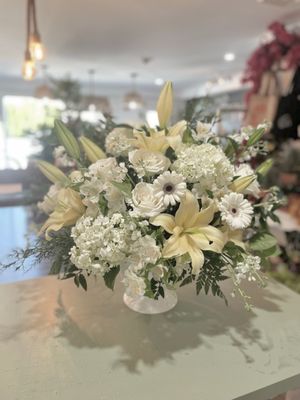 Thistle and Posy Flowers