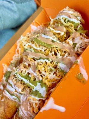 Loaded taquitos!