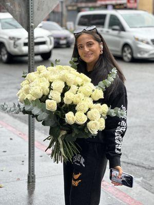 White roses