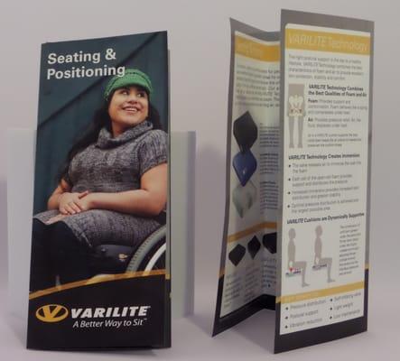 Tri-fold brochures. Double-sided, 4c & folded. Quality Quickly.