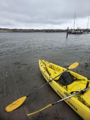 the kayaks have very useful attachments to the paddles