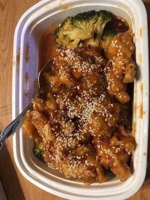 Sesame chicken