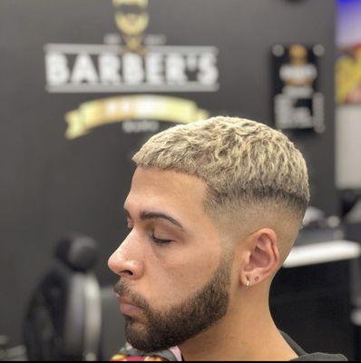 Skin fade done by one of our talented barbers