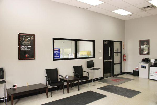 Customer Waiting Area (Interior Space)