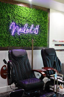 Pedicure chairs