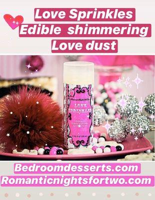 Edible body dust love Sprinkles