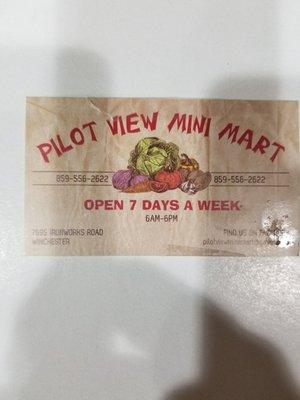 Pilot View Store