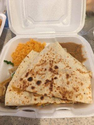 Chicken quesadilla