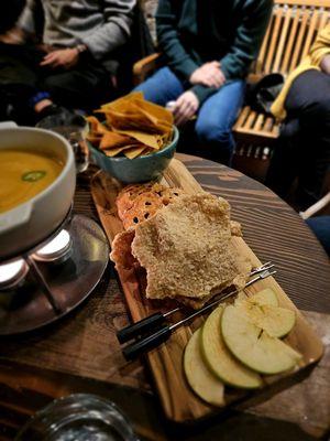 Fondue de Queso. OK