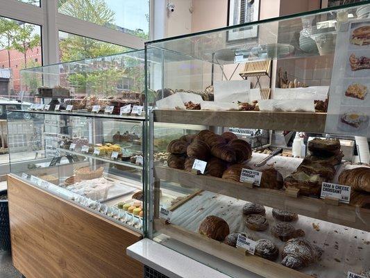 Huge selection of sweet & savory pastries