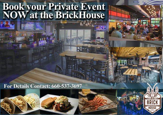 The Brick House is a slice of Bourbon Street at the Lake, with a New Orleans inspired kitchen and bar featuring mouth watering Cajun cuisi