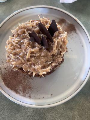 German chocolate cake