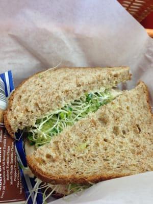 Turkey Avocado Sandwich $9.50