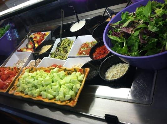 The fresh and fantastic selection! The greek salad is my favorite.