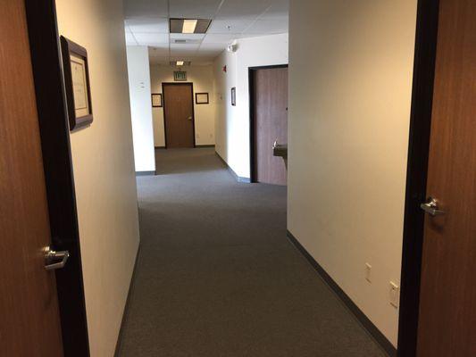 The hallway at our probate and estate planning office in Prescott valley!