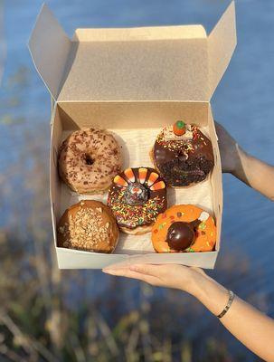 Thanksgiving specialty donuts