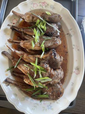 Airbnb Retreat with Sweet Thai Chili Lambchops