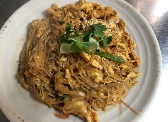 pad thai chicken.