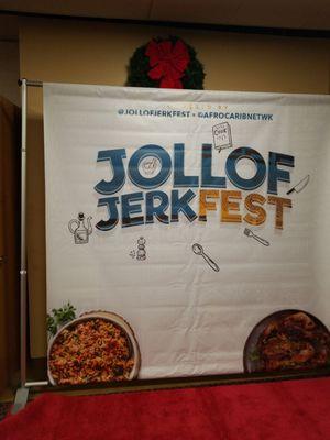 Here as a +1 for the Jollof Jerk Fest!