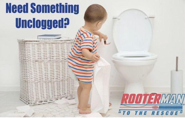 Clogged Toilet Call Rooter Man Plumbing - Los Angeles County - Orange County CA