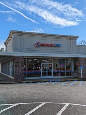 Mobility City of Hampton Roads Norfolk, VA Showroom Outside