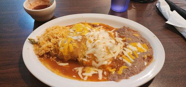 #18 Lunch Special   Relleno and Tamal