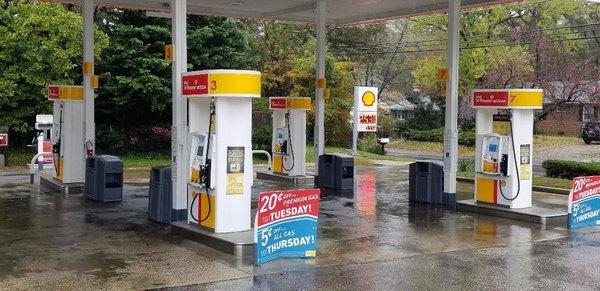 Fuel up at Shell located at 4205 Montgomery Rd Ellicott City, MD!