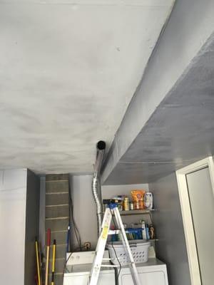 New Dryer Vent Installation