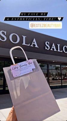 Estëz is located inside Sola Salons. Rocio is the most easy going, comforting, professional person ever!