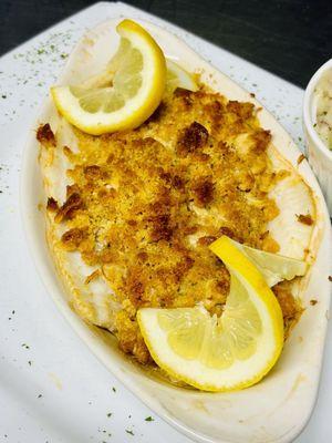 Baked fish