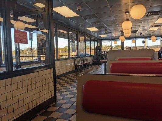 Waffle House dining room