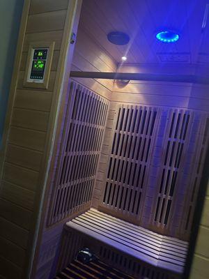 Relax with an Infrared Sauna Session