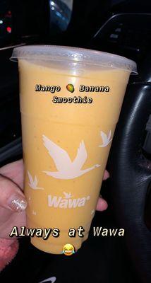 Fruit Smoothies - Mango Banana