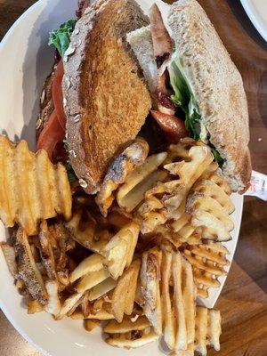 BLT with fries