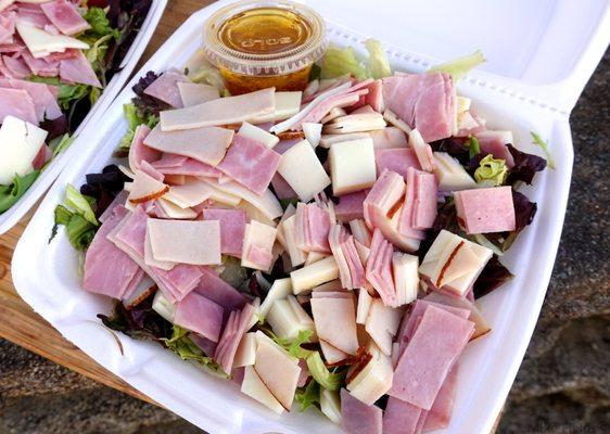 Chef's Salad - Turkey, ham & cheese