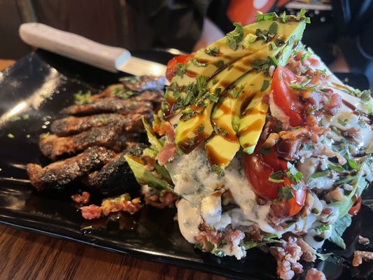 PIGANHA WEDGE SALAD with Steak