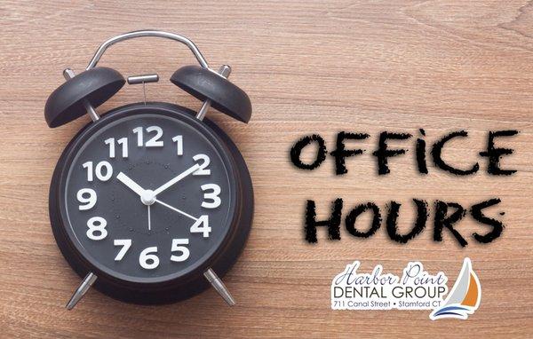 Our office hours have changed. Please note our new hours are M,W,F 8-4, Tu. 11-7, and Th. 7:45-4. We cannot wait to see you.