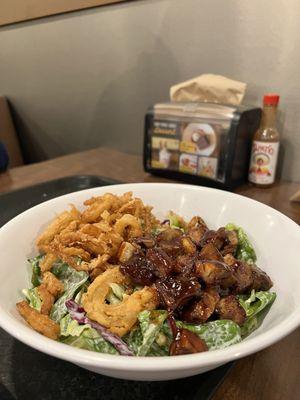 Tri-tip salad, really good!