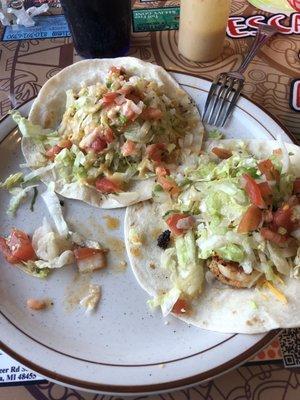 Shrimp tacos