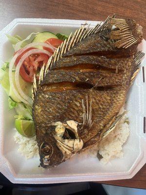 Mojarra frita