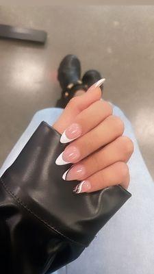 french tip nails