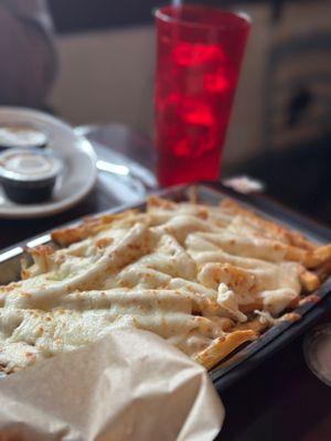 Truffle Parmesan Fries were a bit cheesy but really tasty