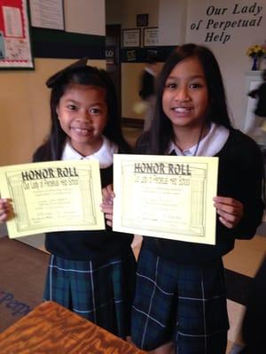 Honor roll kids