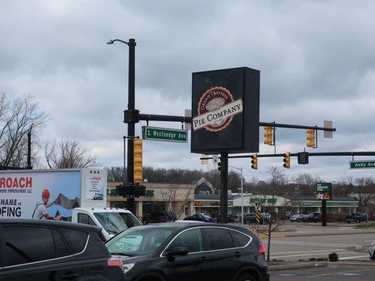 Signage on Westnedge Ave (exit 76 off of I-94).