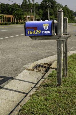 Mailbox for Titan Auto & tire